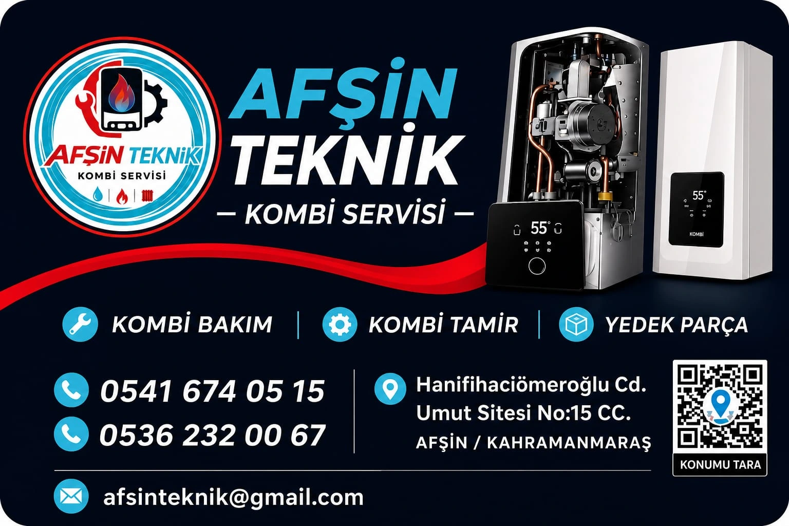 Afşin Kombi Servis Ekibi